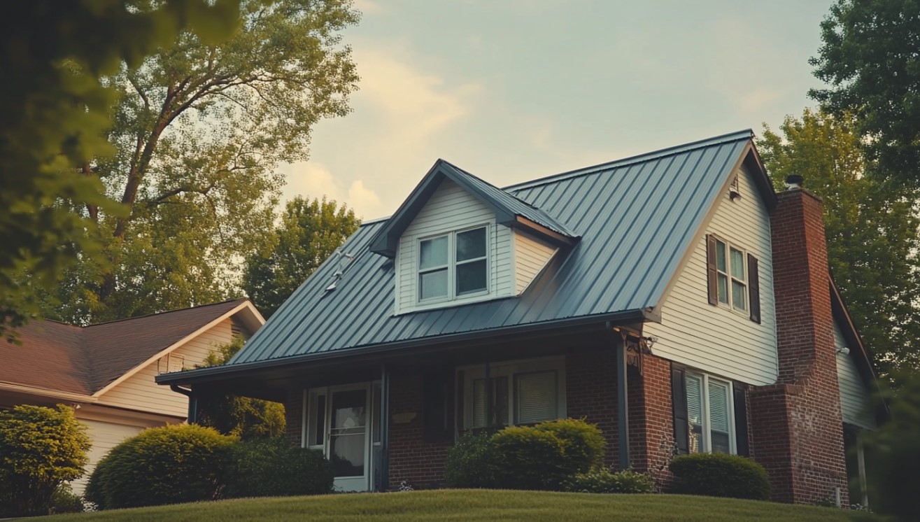 metal roofing add home value